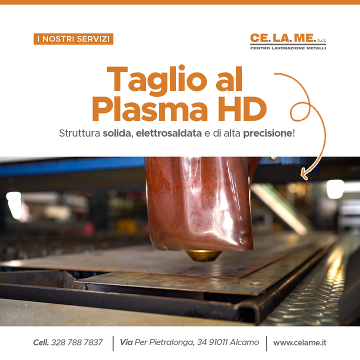 #Servizi - Taglio al #Plasma HD 🛠