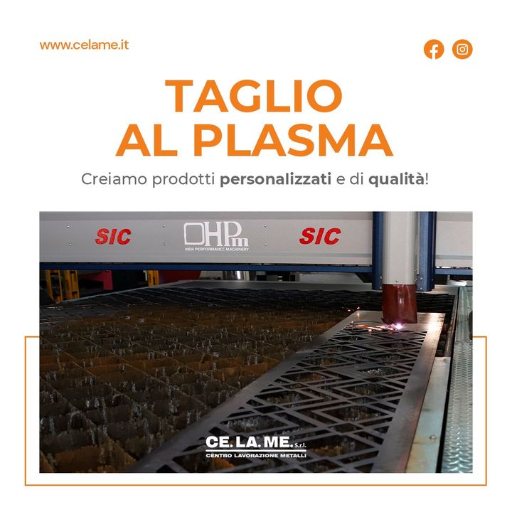 👉 Ci occupiamo di #taglio al #plasma HD ‼