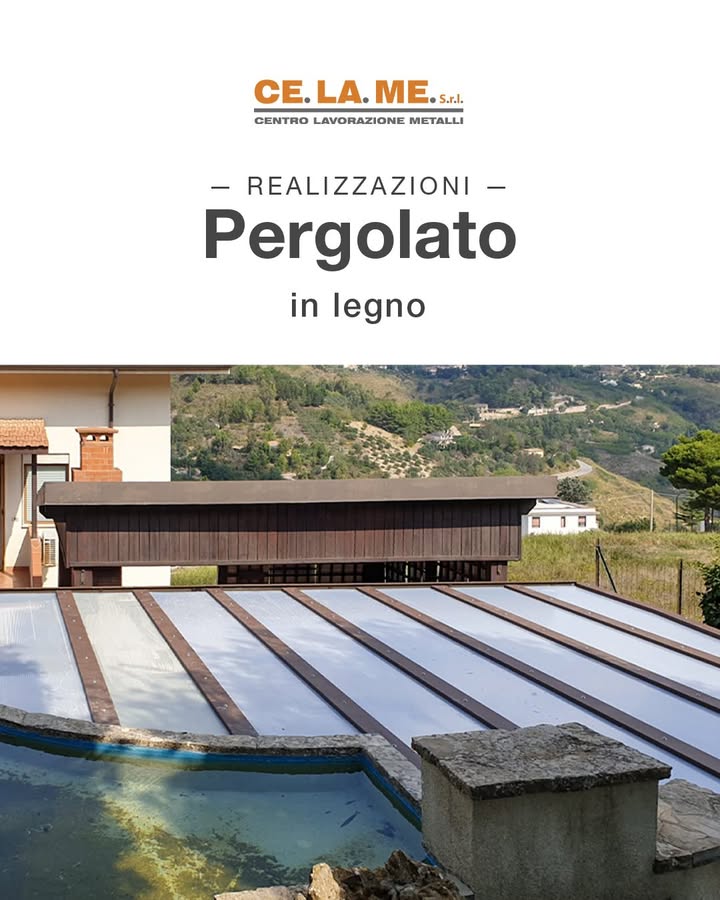 Le nostre realizzazioni 🌿
Pergolato in legno realizzato su misura, pensato
